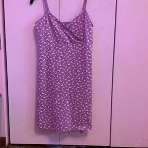 Aeropostale, extra small floral, purple spring dress
